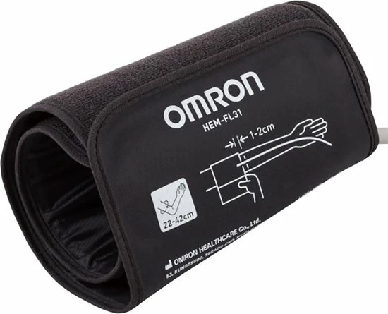 Omron Intelli Wrap Manchet | 22 - 42 Cm | Voor De M6 Comfort - M3 Comfort - M7 Intelli IT - M4 IT 3 Omron Intelli Wrap Manchet | 22 - 42 Cm | Voor De M6 Comfort - M3 Comfort - M7 Intelli IT - M4 IT