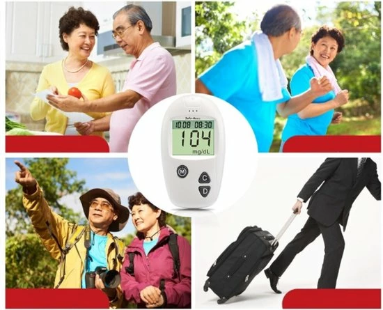 Merkloos Glucosemeter - Bloedsuikermeter - Glucose Meter - Bloedsuikerspiegelmeter - Diabetes Meter - Glucose Monitor - Teststrips - Startpakket 5 Merkloos Glucosemeter - Bloedsuikermeter - Glucose Meter - Bloedsuikerspiegelmeter - Diabetes Meter - Glucose Monitor - Teststrips - Startpakket - Afbeelding 3