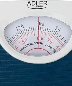 Adler - Analoge Weegschaal - Blauw - Tot 130 Kg -Yunmai Shop 550x446 2