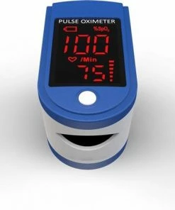 Jumper Medical Zuurstofmeter - Saturatiemeter - Oximeter - Hartslagmeter Vinger - HD LED Scherm - Incl Koord En Batterij -Yunmai Shop 550x448 1