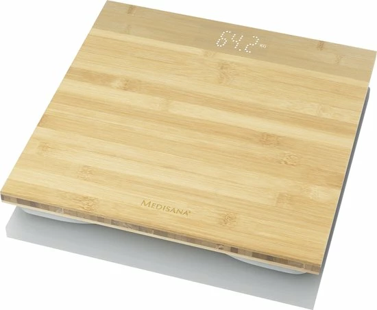 Medisana PS 440 _ Personenweegschaal - Bamboe Licht 4 Medisana PS 440 _ Personenweegschaal - Bamboe Licht - Afbeelding 2