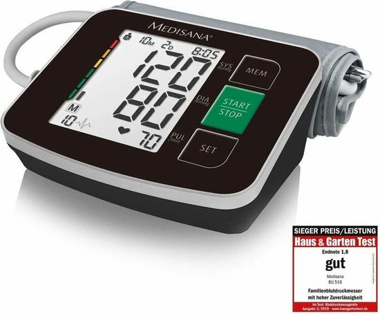 Medisana BU 516 Bovenarm Bloeddrukmeter 9 Medisana BU 516 Bovenarm Bloeddrukmeter - Afbeelding 7