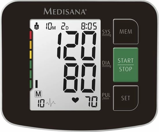 Medisana BU 516 Bovenarm Bloeddrukmeter 14 Medisana BU 516 Bovenarm Bloeddrukmeter - Afbeelding 12