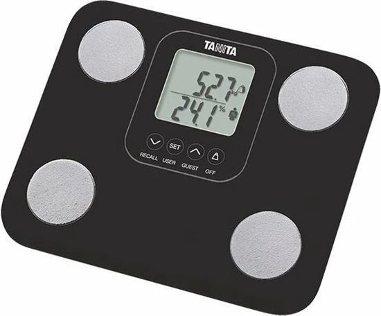 TANITA BC-730 Lichaamsanalyse Weegschaal - Zwart - Compact Formaat 5 TANITA BC-730 Lichaamsanalyse Weegschaal - Zwart - Compact Formaat - Afbeelding 3