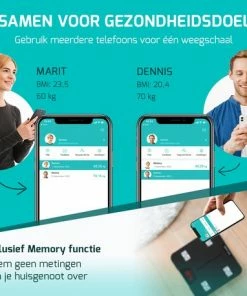 FITAGE® Personenweegschaal - Weegschaal Met 17x Lichaamsanalyse - Vetpercentagemeter - FITAGE App 31 FITAGE® Personenweegschaal - Weegschaal Met 17x Lichaamsanalyse - Vetpercentagemeter - FITAGE App -Yunmai Shop 550x458 11