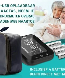 FITAGE® Bovenarm Bloeddrukmeter - Bloeddrukmeters - Hartslagmeter - Blood Pressure Monitor - Opbergtas - Omtrek Manchet 22-42cm 22 FITAGE® Bovenarm Bloeddrukmeter - Bloeddrukmeters - Hartslagmeter - Blood Pressure Monitor - Opbergtas - Omtrek Manchet 22-42cm -Yunmai Shop 550x458 15
