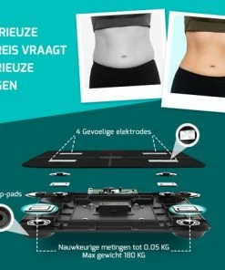 FITAGE? WiFi Personenweegschaal - Weegschaal Met 17x Lichaamsanalyse - Vetpercentagemeter - FITAGE App -Yunmai Shop 550x458 37