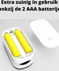 Currero Saturatiemeter - Bloeddrukmeter - Zuurstofmeter Vinger - Best Getest - Wit -Yunmai Shop 550x460 2