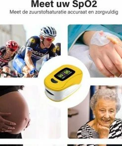 IMDK - Pulse Oximeter ? Saturatie Meter ? Digitale Hartslagmeter ? Zuurstofmeter - Digital Pulse Oximeter ? Zuurstof - Hartslagmeter ? Zuurstof Saturatiemeter ? Hartslag - Bloedzuurstofmeter ? Oximeter ? Vingertop Pulse