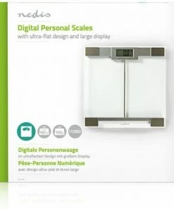 Nedis Personenweegschaal | Digitaal | Transparant | Gehard Glas | Maximaal Weegvermogen: 180 Kg 18 Nedis Personenweegschaal | Digitaal | Transparant | Gehard Glas | Maximaal Weegvermogen: 180 Kg -Yunmai Shop 550x462 5