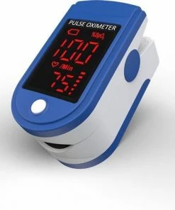 Jumper Medical Zuurstofmeter - Saturatiemeter - Oximeter - Hartslagmeter Vinger - HD LED Scherm - Incl Koord En Batterij -Yunmai Shop 550x462 7