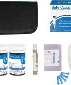 Thuys Glucosemeter - Bloedsuikermeter - Incl. Prikpen, 50 Teststrips & 50 Lancetten - Glucosemeter Startpakket 11 Thuys Glucosemeter - Bloedsuikermeter - Incl. Prikpen, 50 Teststrips & 50 Lancetten - Glucosemeter Startpakket -Yunmai Shop 550x465 11