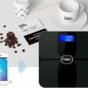 Naisidier - Smart Bluetooth Weegschaal (IOS, Android) - Personenweegschaal - Digitaal Bluetooth Weegschaal - Verlicht LCD Scherm - Zwart 2 Naisidier - Smart Bluetooth Weegschaal (IOS, Android) - Personenweegschaal - Digitaal Bluetooth Weegschaal - Verlicht LCD Scherm - Zwart -Yunmai Shop 550x465 8