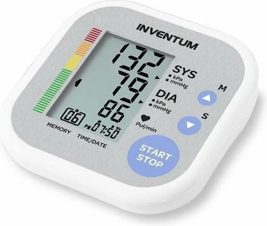 Inventum BDA432 - Bloeddrukmeter Bovenarm - Hartslagmeter - Manchet 22 - 32 Cm 9 Inventum BDA432 - Bloeddrukmeter Bovenarm - Hartslagmeter - Manchet 22 - 32 Cm - Afbeelding 7