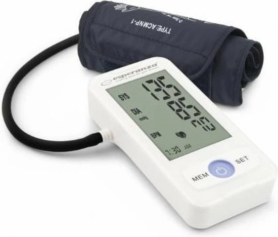 Esperanza ECB002 Bloeddrukmeter Bovenarm - Semi-automatisch 3 Esperanza ECB002 Bloeddrukmeter Bovenarm - Semi-automatisch