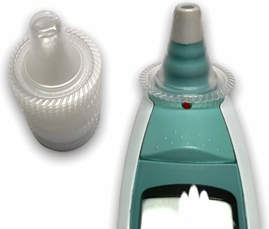 IndoorTactics Navulset Beschermkapjes Voor Thermoscan Oorthermometer / Koortsthermometer- Lens Filters Cover Set Van 20 Stuks 3 IndoorTactics Navulset Beschermkapjes Voor Thermoscan Oorthermometer / Koortsthermometer- Lens Filters Cover Set Van 20 Stuks