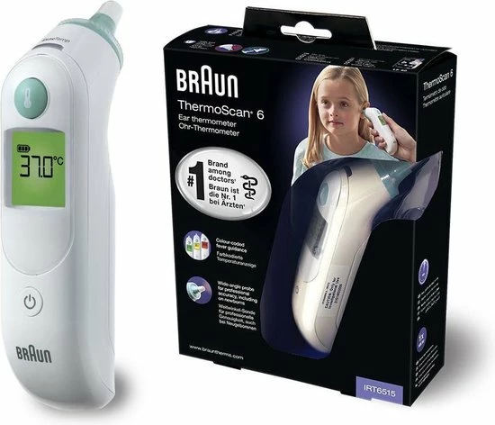 Braun IRT 6515 - Oor Thermometer ThermoScan 6 9 Braun IRT 6515 - Oor Thermometer ThermoScan 6 - Afbeelding 7