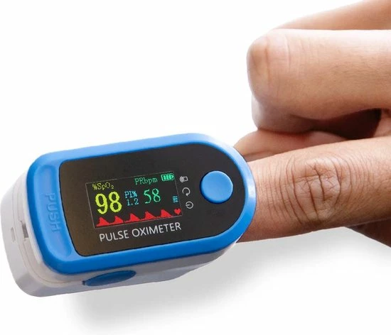 Urban Kr8 URBANKR8 - Pulse Oximeter - Meet Snel Je Hartslag En Zuurstofgehalte In Je Bloed! 3 Urban Kr8 URBANKR8 - Pulse Oximeter - Meet Snel Je Hartslag En Zuurstofgehalte In Je Bloed!
