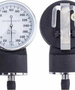 Forever Young Handmatige Bloeddrukmeter Bovenarm Met Stethoscoop In Zwart Etui -Yunmai Shop 550x473 4