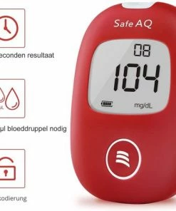 Sinocare Safe AQ Smart - Glucosemeter Kit ? Bloedsuiker Tester ? Inclusief 100 Test Strips En 100 Lancetten -Yunmai Shop 550x473 5