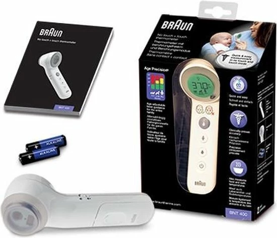 Braun - Koortsthermometer - No Touch - BNT400WE 11 Braun - Koortsthermometer - No Touch - BNT400WE - Afbeelding 9