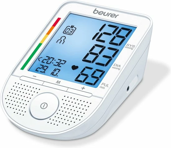 Beurer BM49 - Bloeddrukmeter Bovenarm - XL Display - Sprekend NL/DE/FR/IT 14 Beurer BM49 - Bloeddrukmeter Bovenarm - XL Display - Sprekend NL/DE/FR/IT - Afbeelding 12