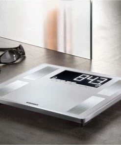 Soehnle - Personenweegschaal - Analyse - XL (35 X 30) - Kunststof - Zilver - BIA - BMI - Vet - Water - Spiermassa - Kcal 47 Soehnle - Personenweegschaal - Analyse - XL (35 X 30) - Kunststof - Zilver - BIA - BMI - Vet - Water - Spiermassa - Kcal -Yunmai Shop 550x475 6