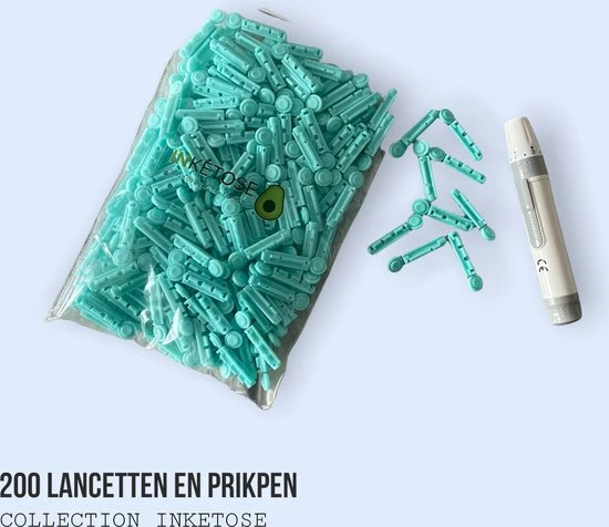 200 Lancetten 30G En Prikpen | INKETOSE 3 200 Lancetten 30G En Prikpen | INKETOSE
