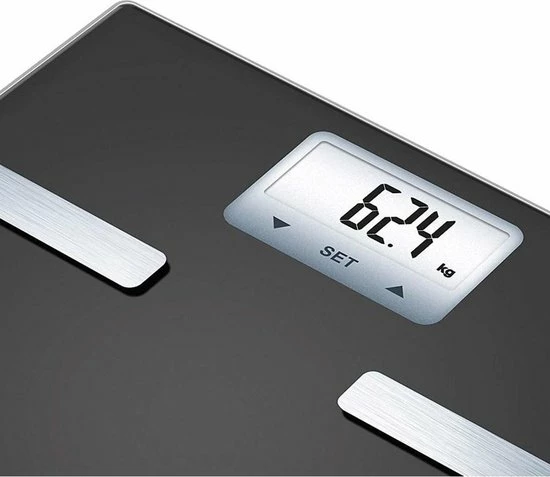 Beurer BF530 - Personenweegschaal Lichaamsanalyse - 180kg - Zwart 7 Beurer BF530 - Personenweegschaal Lichaamsanalyse - 180kg - Zwart - Afbeelding 5