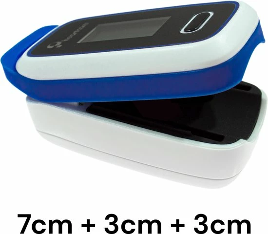Pheartcare Saturatiemeter Zuurstofmeter Met Inspectie Certificaat En Medische Kwalificatie - Blauw 7 Pheartcare Saturatiemeter Zuurstofmeter Met Inspectie Certificaat En Medische Kwalificatie - Blauw - Afbeelding 5