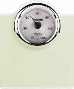 Weegschaal Tristar WG-2428 - Analoge Personenweegschaal - Vintage Design - Step-on-technologie - Anti-slip - Wit -
