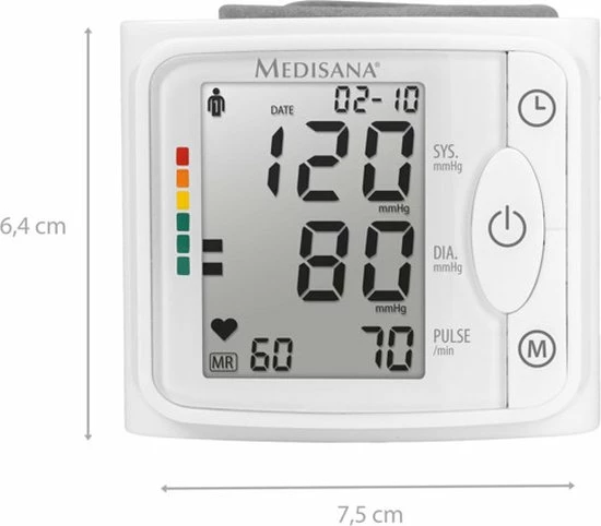 Medisana BW 320 Polsbloeddrukmeter 4 Medisana BW 320 Polsbloeddrukmeter - Afbeelding 2