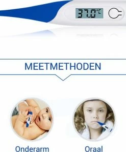 Premium Commerce Thermometer Lichaam - Koortsthermometer Voor Volwassenen - Blauw - Incl. Opbergcase En Handleiding! -Yunmai Shop 550x483 1