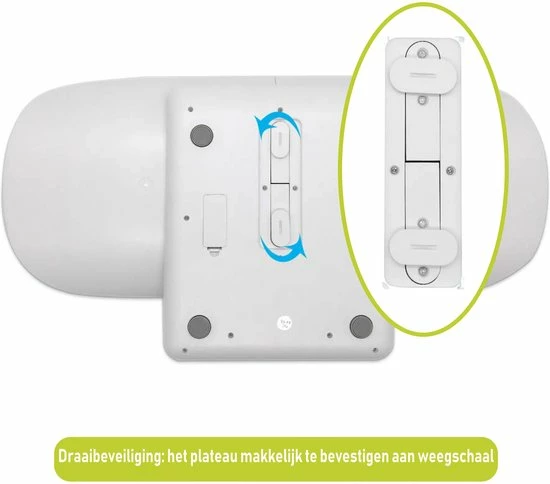 WeighJo - Digitale Weegschaal - Dierenweegschaal -Baby Weegschaal - Tot 100 Kg 8 WeighJo - Digitale Weegschaal - Dierenweegschaal -Baby Weegschaal - Tot 100 Kg - Afbeelding 6