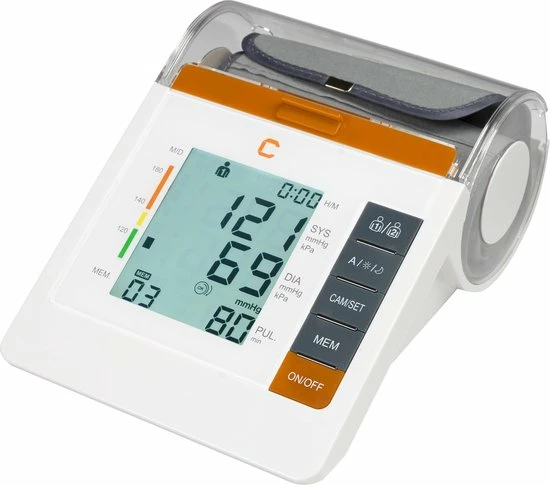 Cresta Care BPM820S Digitale Bovenarm Bloeddrukmeter | Meet Gemiddelde Bloeddruk Over Drie Metingen | XL-manchet 22 - 42 Cm | Opbergvak Voor Manchet | 3 Jaar Garantie 5 Cresta Care BPM820S Digitale Bovenarm Bloeddrukmeter | Meet Gemiddelde Bloeddruk Over Drie Metingen | XL-manchet 22 - 42 Cm | Opbergvak Voor Manchet | 3 Jaar Garantie - Afbeelding 3