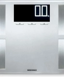 Soehnle - Personenweegschaal - Analyse - XL (35 X 30) - Kunststof - Zilver - BIA - BMI - Vet - Water - Spiermassa - Kcal 46 Soehnle - Personenweegschaal - Analyse - XL (35 X 30) - Kunststof - Zilver - BIA - BMI - Vet - Water - Spiermassa - Kcal -Yunmai Shop 550x486 10