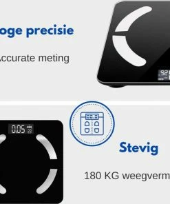 HealthyTech Weegschaal Personenweegschaal - Digitale Weegschaal Met Lichaamsanalyse - 12 Analyses 14 HealthyTech Weegschaal Personenweegschaal - Digitale Weegschaal Met Lichaamsanalyse - 12 Analyses -Yunmai Shop 550x486 2