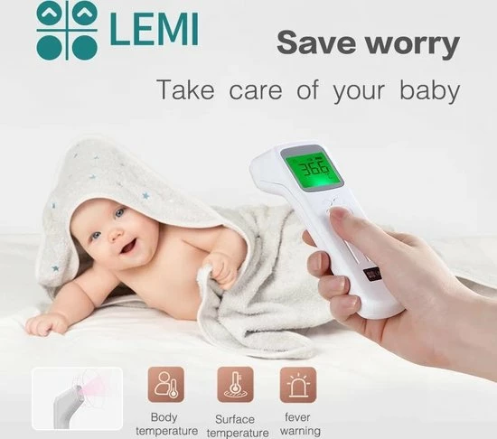 J.C. Health Thermometer - Plastic - Wit 3 J.C. Health Thermometer - Plastic - Wit