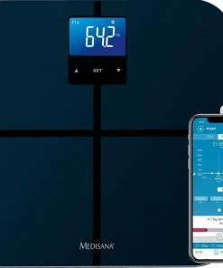 Medisana BS 440 Connect - Lichaamsanalyseweegschaal - Zwart