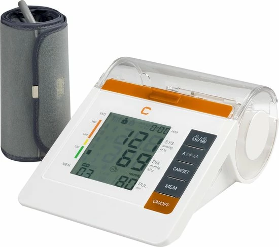 Cresta Care BPM820S Digitale Bovenarm Bloeddrukmeter | Meet Gemiddelde Bloeddruk Over Drie Metingen | XL-manchet 22 - 42 Cm | Opbergvak Voor Manchet | 3 Jaar Garantie 8 Cresta Care BPM820S Digitale Bovenarm Bloeddrukmeter | Meet Gemiddelde Bloeddruk Over Drie Metingen | XL-manchet 22 - 42 Cm | Opbergvak Voor Manchet | 3 Jaar Garantie - Afbeelding 6