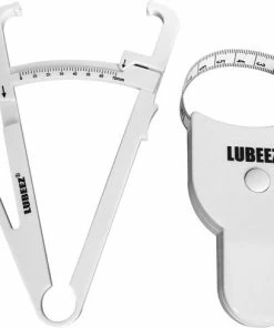 LUBEEZ® Vetpercentagemeter En Meetlint Lichaam / Huidplooimeter En Omtrekmeter / LUBEEZ