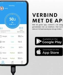 Achat? Slimme Weegschaal Met App - 12 Lichaamsanalyses - Smart Personenweegschaal - 8 Gebruikers - Incl Batterij - Zwart -Yunmai Shop 550x490