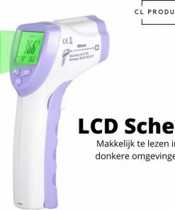 CL Products Infrarood Thermometer - Koorts Thermometer - Contactloze Thermometer - Thermometer Voorhoofd - Thermometer Lichaam - Mondkapje - Koortsthermometer Voor Volwassenen -Yunmai Shop 550x491 2