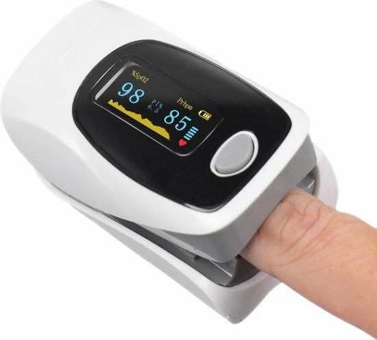 IMDK Professionele Saturatiemeter - Pulse Oximeter - Zuurstofmeter Vinger - Hartslagmeter - Best Getest - CE Certificaat 3 IMDK Professionele Saturatiemeter - Pulse Oximeter - Zuurstofmeter Vinger - Hartslagmeter - Best Getest - CE Certificaat