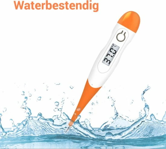 Premium Commerce Thermometer Lichaam - Koortsthermometer Voor Volwassenen - Oranje - Incl. Opbergcase En Handleiding! 11 Premium Commerce Thermometer Lichaam - Koortsthermometer Voor Volwassenen - Oranje - Incl. Opbergcase En Handleiding! - Afbeelding 9