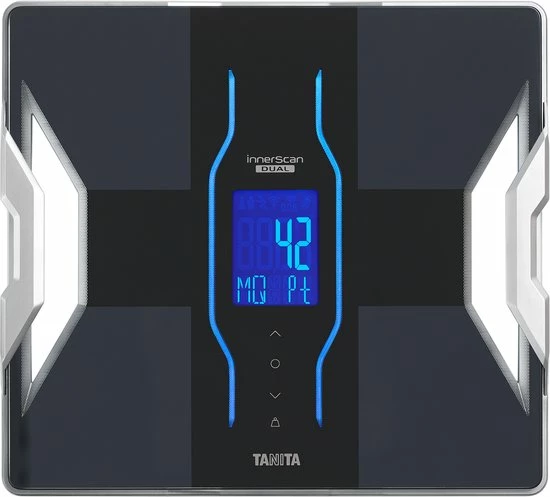 TANITA RD-953 Slimme Personenweegschaal Met Lichaamsanalyse - Zwart 5 TANITA RD-953 Slimme Personenweegschaal Met Lichaamsanalyse - Zwart - Afbeelding 3
