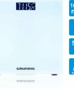 Grundig Weegschaal - Digitale Personenweegschaal - 50 Gram Nauwkeurig - 2 Tot 180 Kilo - Wit -Yunmai Shop 550x498 8