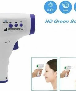 Super-Outlet HealthyTech Infrarood Thermometer - Koortsthermometer Met LCD-scherm - Incl. Batterijen 21 Super-Outlet HealthyTech Infrarood Thermometer - Koortsthermometer Met LCD-scherm - Incl. Batterijen -Yunmai Shop 550x499 9