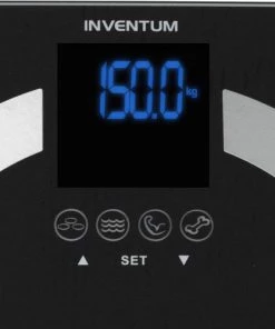 Inventum PW720ZW - Personenweegschaal - 8 Gebruikers - Tot 150 Kg - Zwart/RVS 16 Inventum PW720ZW - Personenweegschaal - 8 Gebruikers - Tot 150 Kg - Zwart/RVS -Yunmai Shop 550x500 4