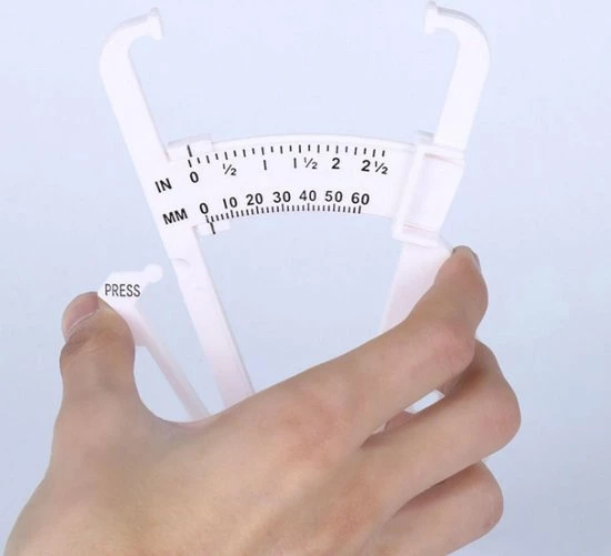 Cheaperito Vetpercentagemeter | Huidplooimeter I Caliper | Lichaamsvet Meter | | Vetmeter I Inclusief Handleiding I Wit 5 Cheaperito Vetpercentagemeter | Huidplooimeter I Caliper | Lichaamsvet Meter | | Vetmeter I Inclusief Handleiding I Wit - Afbeelding 3